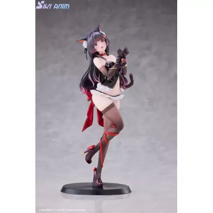 Original Character PVC kip 1/7 Shibarare Cat Ruhuna-chan Deluxe Edition 26 cm termékfotója