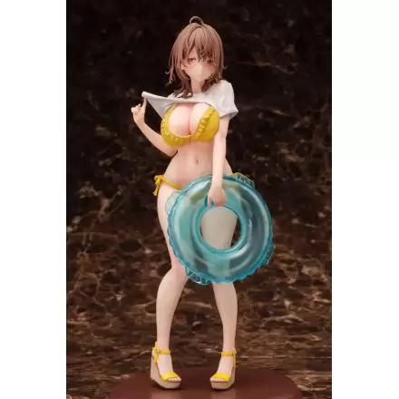 Originalna ilustracija Vispo Statue 1/6 Deatte Toku Suru Onnanoko Tokujo-chan Hinako Ootori illustration Nekomugi 28 cm termékfotója