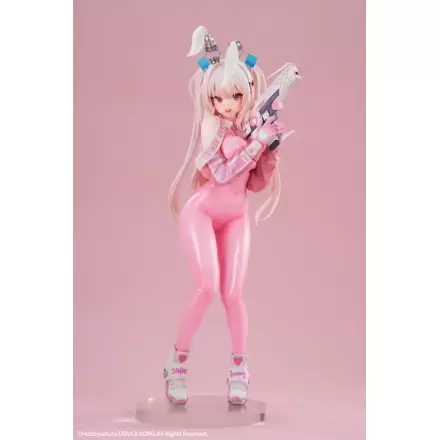 Original PVC kip z ilustracijo 1/6 Super Zajčica, ilustriral DDUCK KONG, omejena izdaja 28 cm fotografija izdelka
