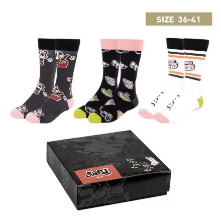 Nogavice 3-Pack Otaku 35-41 termékfotója