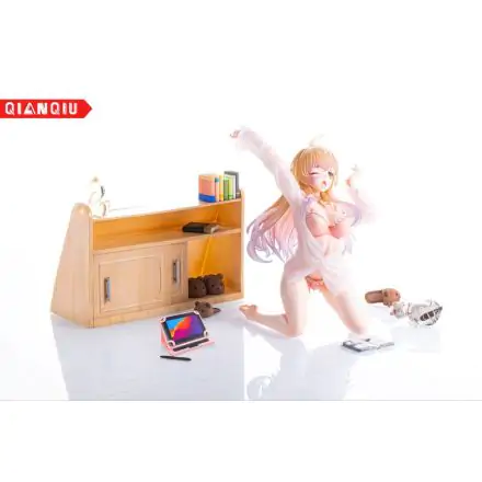 Otaku Girls Series PVC Kip 1/7 Stretch Girl (Original Illustration by Ran) 12 cm fotografija izdelka