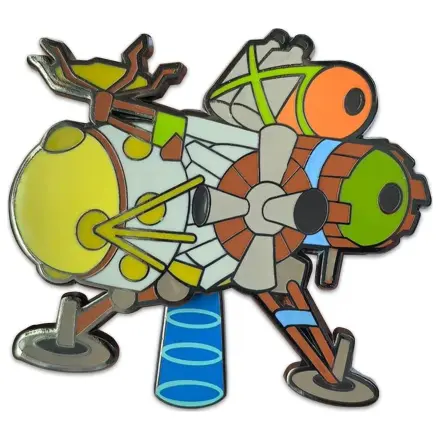 Outer Wilds priponka značka vesoljska ladja bobble 5 cm fotografija izdelka