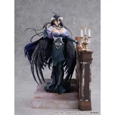 Overlord SHIBUYA SCRAMBLE FIGURE PVC kip 1/7 Albedo Jet Black Dress Ver. 28 cm termékfotója