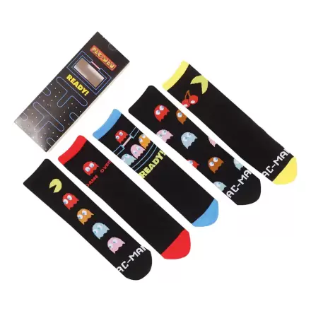 Pac-Man Nogavice 5-Pack L-XL termékfotója