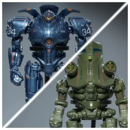 Pacific Rim DefoStyle figura, paket 2 kosov Gipsy Danger & Cherno Alpha DX 17 cm fotografija izdelka