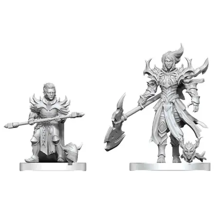 Pathfinder Battles Deep Cuts Nepobarvana miniatura Pyre & Godclaw Hellknights 14 cm fotografija izdelka