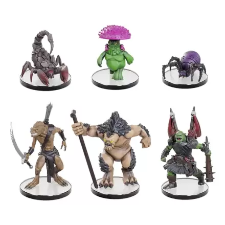 Pathfinder Battles pre-painted Miniatures 6-Pack Cave Lurkers Komplet v škatli fotografija izdelka