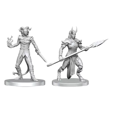 Pathfinder Deep Cuts Unpainted Miniature Vordine (Infantry Devil) in Pitborn Rogue fotografija izdelka