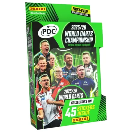 PDC World Darts Championship 2025/26 žepna pločevinasta škatla fotografija izdelka
