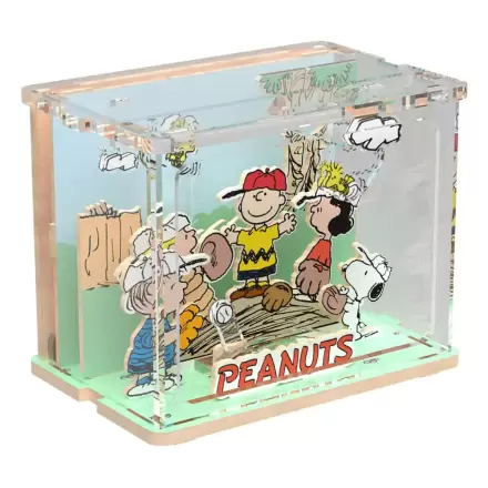 Peanuts Puremind DIY Komplet za sestavljanje Mini scena Baseball Time fotografija izdelka