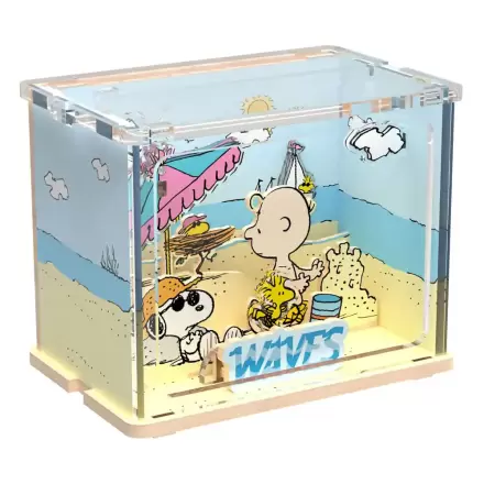 Peanuts Puremind Naredi sam Sestavljanka Mini Scena Chilling at the Beach fotografija izdelka