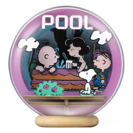 Peanuts Puremind Modelarski komplet Wooden Theater Globe Cool Pool fotografija izdelka