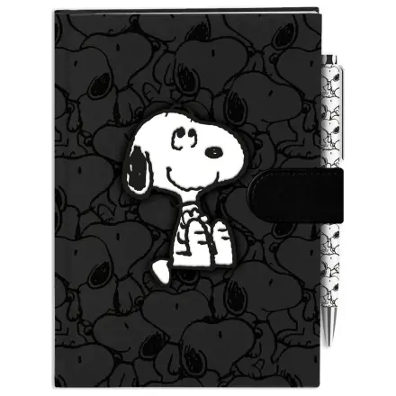 Peanuts Snoopy A5 PU beležka flokirana s kemičnim svinčnikom fotografija izdelka