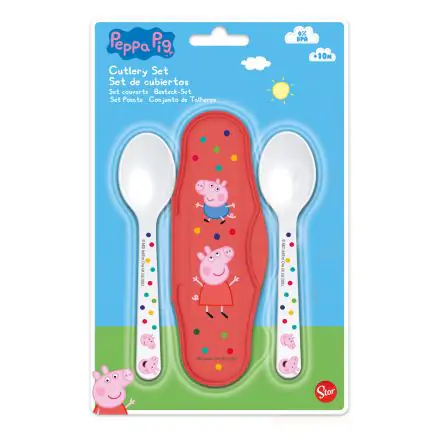 Peppa Pig potovalni set pribora za dojenčke fotografija izdelka