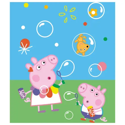 Peppa Pig Bubbles flis odeja fotografija izdelka