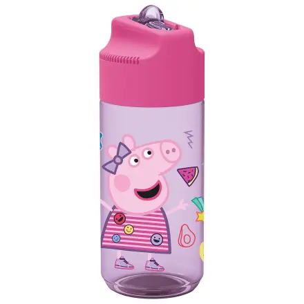 Peppa Pig Core Hydro plastična steklenička s slamico 430 ml fotografija izdelka