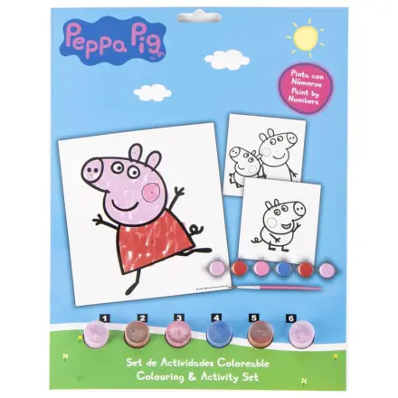 Peppa Pig Zabaven Komplet za barvanje s številkami fotografija izdelka