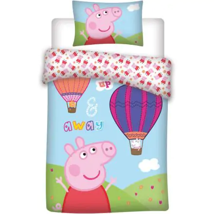 Peppa Pig otroški komplet prevleke za odejo 100x135cm, 40x60cm fotografija izdelka