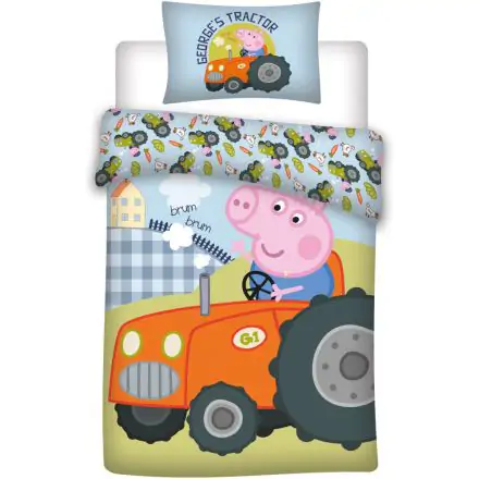 Peppa Pig otroška prevleka za odejo 100x135cm, 40x60 cm fotografija izdelka