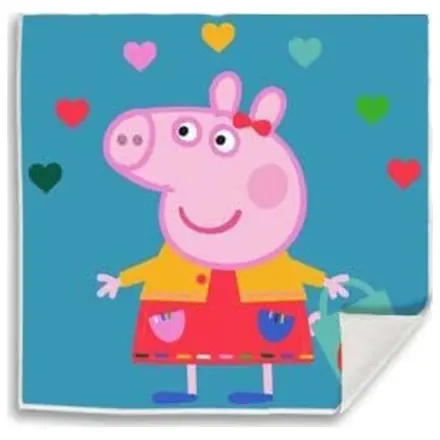 Peppa Pig Hearts Magic brisačka za roke brisača za obraz, brisača 30x30cm fotografija izdelka