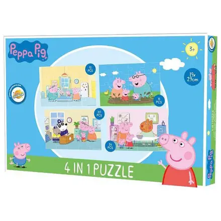 Peppa Pig Domača uganka 4-v-1 fotografija izdelka