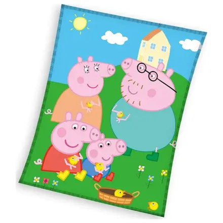 Peppa Pig Piknik flis odeja fotografija izdelka