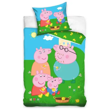 Peppa Pig Piggy Family prevleka za odejo fotografija izdelka