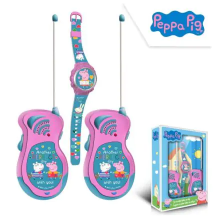Peppa Pig Walkie Talkie + Komplet digitalne ure fotografija izdelka
