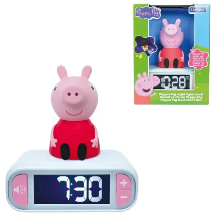 Peppa Pig digitalna budilka s 3D nočno lučko fotografija izdelka