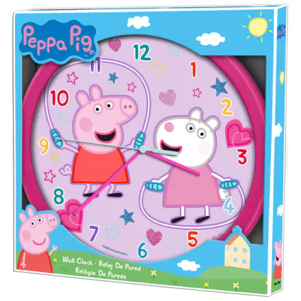 Peppa Pig stenska ura fotografija izdelka