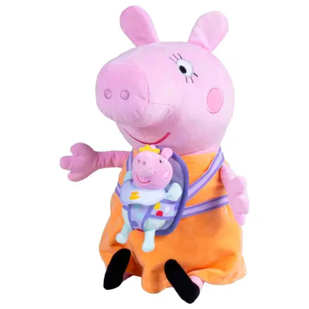 Peppa Pig Mummy Pig with Evie plišasta igrača 33cm fotografija izdelka