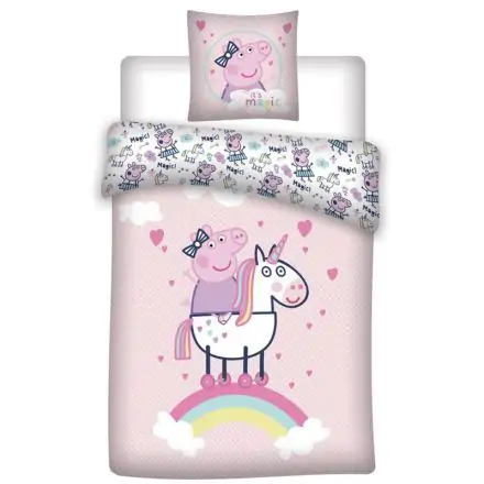 Peppa Pig prevleka za bombažno odejo postelja 90cm fotografija izdelka