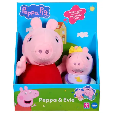 Peppa Pig Plišaste figure, paket 2 kosov fotografija izdelka