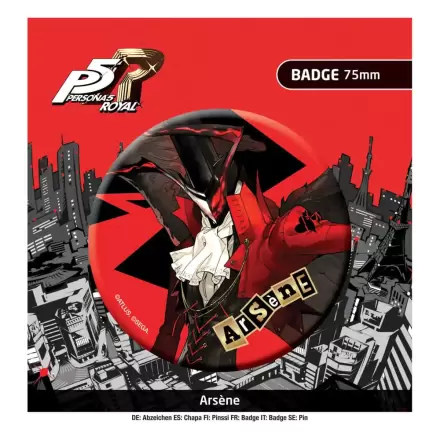 Persona 5 Royal Pin Značka Arséne fotografija izdelka