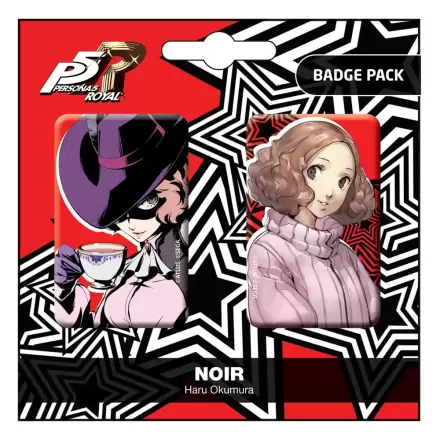 Persona 5 Royal Značke - 2-Pack Noir / Haru Okumura termékfotója