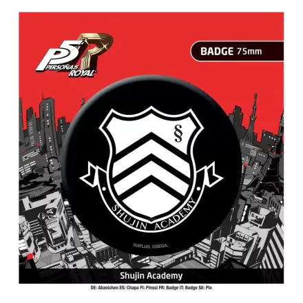 Persona 5 Royal Pin Značka Shujin Academy fotografija izdelka