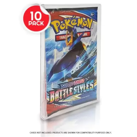PET Zaščitni ovitki, 10-Pack za Booster, Magic, Yu-Gi-Oh karte fotografija izdelka