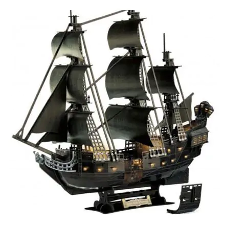 Pirates of the Caribbean: Dead Men Tell No Tales 3D Puzzle Black Pearl LED Edition - 3D sestavljanka termékfotója