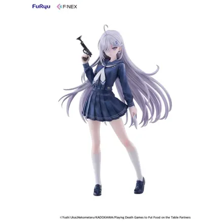 Playing Death Games to Put Food on the Table PVC figura 1/7 Yuki School Uniform Ver. 24 cm fotografija izdelka