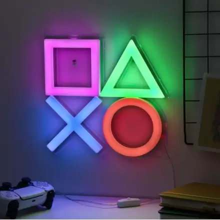 PlayStation LED stenska svetilka termékfotója