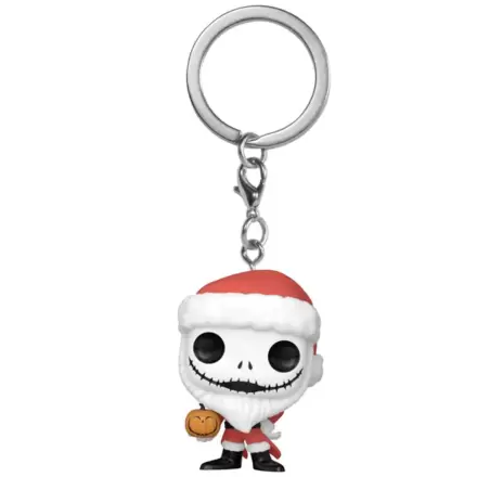 Žepna Funko POP obesek za ključe Disney Nightmare Before Christmas Santa Jack Exclusive termékfotója