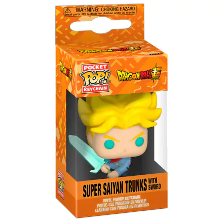 Žepna POP obesek za ključe Dragon Ball Super Saiyan Trunks z mečem termékfotója