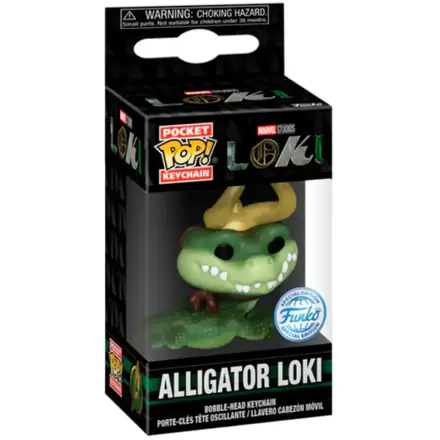 Žepna POP obesek za ključe Marvel Loki Aligator Loki termékfotója