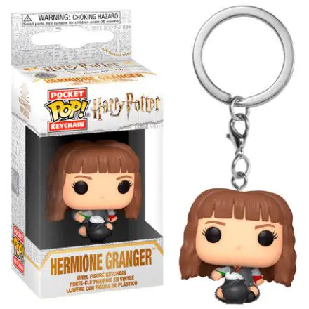 Harry Potter Pocket POP! Vinyl obesek za ključe Hermione z napoji 4 cm termékfotója