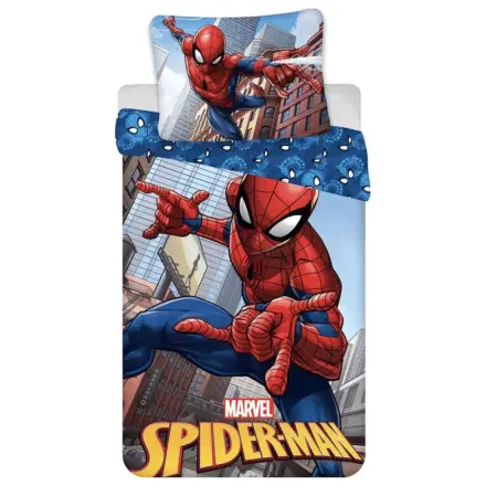 Spider-Man Blue otroška, predšolska prevleka za odejo fotografija izdelka