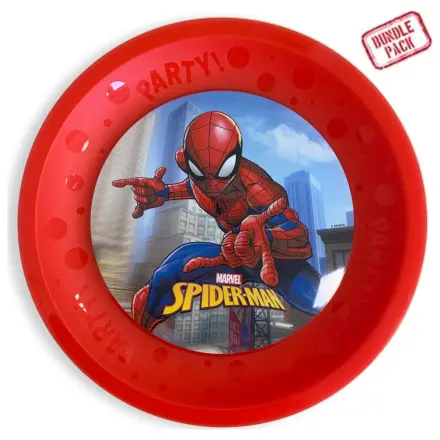Spider-Man Crime Fighter micro premium plastični pladenj, ravna plošča, 4-delni set 21 cm fotografija izdelka