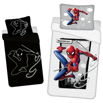 Spider-Man Meanwhile Svetleča v temi prevleka za odejo fotografija izdelka