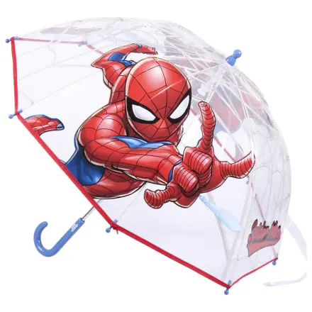 Spider-Man Rain Crawler otroški prozoren dežnik Ø71 cm fotografija izdelka
