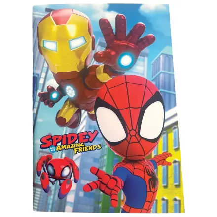 Spider-Man Spidey Friends B/5 črtasti zvezek 40 listov fotografija izdelka