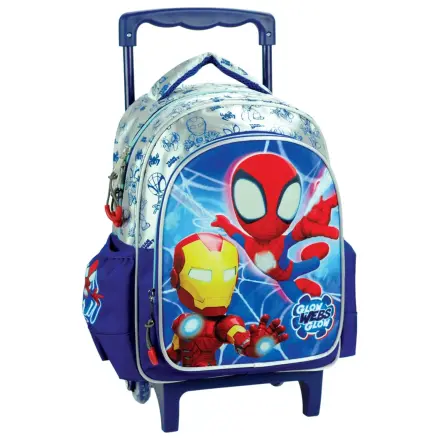 Spider-Man Spidey Glow Rolling Predšolski nahrbtnik, torba 30 cm fotografija izdelka